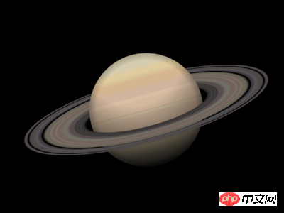 Video demonstration: How to create a realistic Saturn with CSS? (with code)