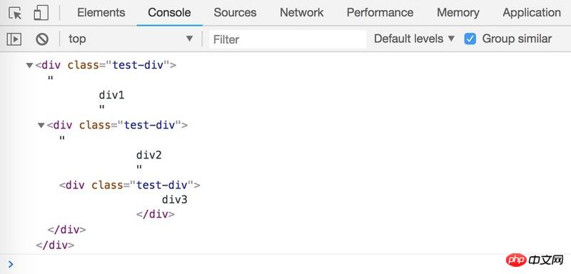 Analyse de NodeList, HTMLCollection et Array