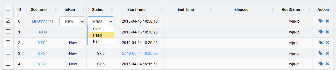 BootStrap 편집 가능한 테이블