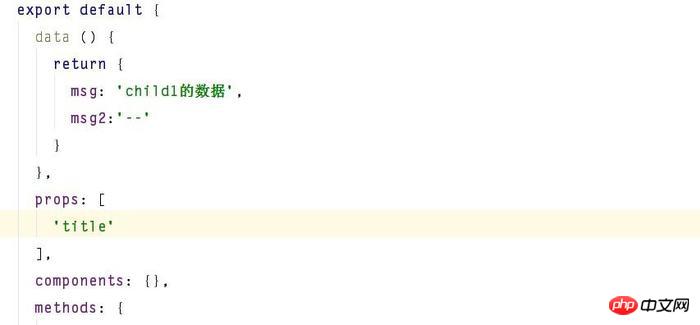 Vueサブコンポーネントと親コンポーネント間の通信の詳細説明