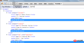 Zusammenfassung der Xpath-Positionierung Zusammenfassung der Xpath-Positionierung