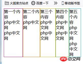 Utilisation de lattribut flex-shrink en CSS (réduction de la largeur lorsque la largeur du cadre est inférieure à la largeur de la page)