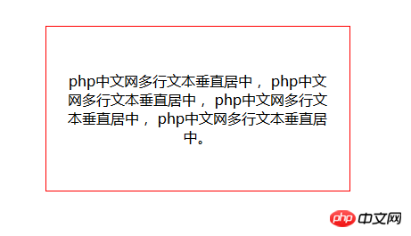 css中怎麼設定文字居中？ css文字垂直居中的設定方法