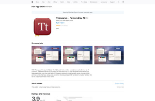 Thesaurus – Powered by AI