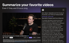 YouTube Summary Extension