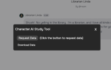 Character.AI Research Extension