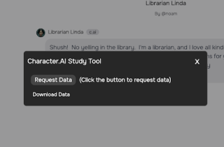 Character.AI Research Extension