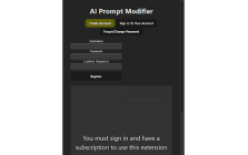 ChatGPT Prompt Modifier