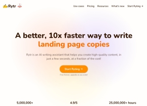 Rytr - Best AI Writer, Content Generator & Writing Assistant