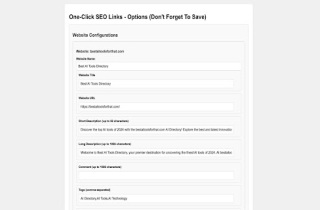 One-Click SEO Links