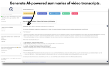 YouTube Transcript Summary with Gemini