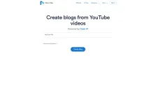 Video To Blog