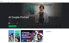 AI Couple Portrait