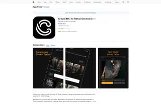 CreateINK: AI Tattoo Generator
