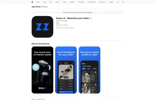 Snazz AI: Your Fashion AI Stylist