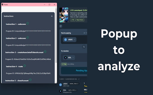 Solana Transaction Analyzer with AI
