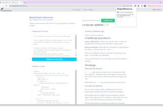 AlgoAdvance Coding Helper