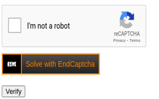 End Captcha