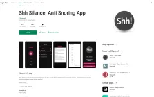 Shh Silence: Anti Snoring App