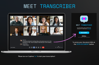 Real-Time Transcription Helper