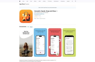 HoneyDo: Speak, Snap and Shop