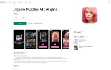 Jigsaw Puzzles AI : AI girls