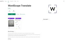 WordScope Translate