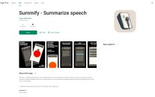 Summify - Summarize speech