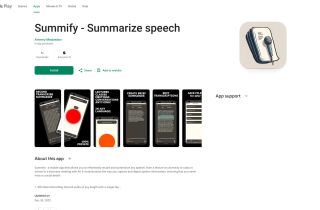 Summify - Summarize speech