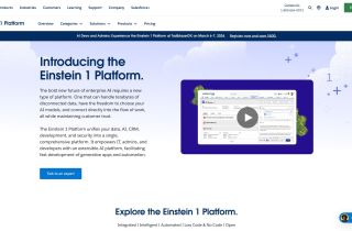 Salesforce Einstein 1 Platform for Application Development