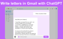 Chat GPT for Gmail Chrome Extension