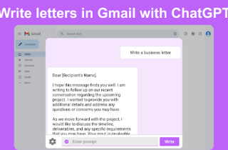 Chat GPT for Gmail Chrome Extension
