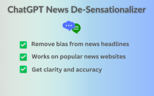 ChatGPT News De-Sensationalizer