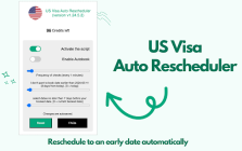 US Visa Appointment Rescheduler
