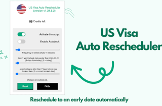 US Visa Appointment Rescheduler