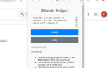 Sheets Helper