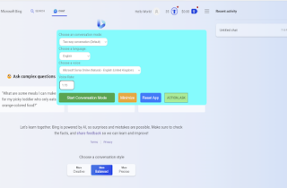 Bing AI Extension