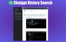 ChatGPT History Search Plugin