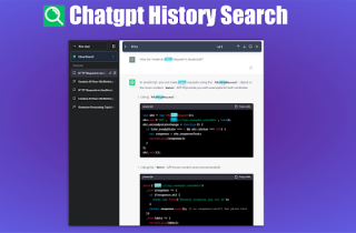 ChatGPT History Search Plugin