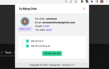 Tự động Chat Extension