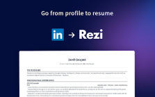 Linkedin to Resume