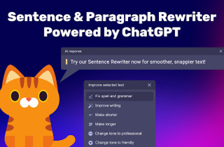 Sentence Rewriter Chrome Extension