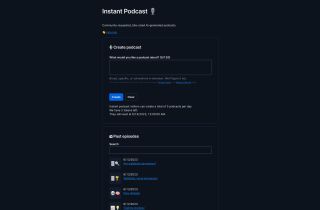Instant Podcast