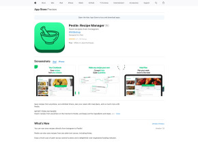 Pestle Recipe Manager