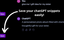 GPT Snippet Saver
