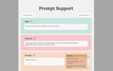 Prompt Support