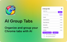 Tab Grouping AI