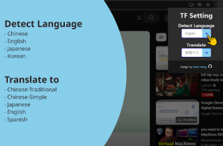Webpage Text Translator