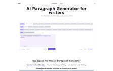 AI Paragraph Generator