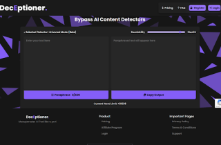 DecEptioner's Chrome Extension